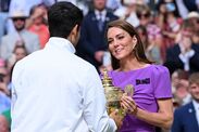 princess kate wimbledon trophies carlos alcaraz