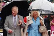 queen camilla fans coat jersey royal tour