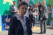 princess anne worcestershire visit