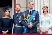 prince harry meghan markle background noise prince william kate