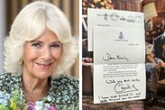 queen camilla letter emily giffin meghan markle criticism