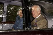 king queen attend church balmoral harry birthday