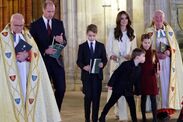 princess kate prince louis reaction christmas 