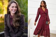 kate middleton polka dot dress debenhams