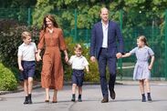 prince william george charlotte louis school run