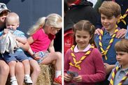 zara tindall children adorable gift george charlotte louis