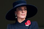 Princess Kate remembrance poppy 