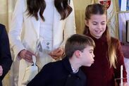 princess charlotte reaction prince louis christmas concert