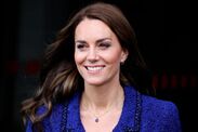 Princess Kate blue necklace