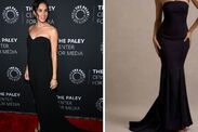 meghan markle black dress 