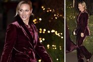 zara tindall christmas carol concert outfit