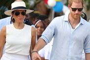 prince harry meghan markle evacuation LA wildfire latest