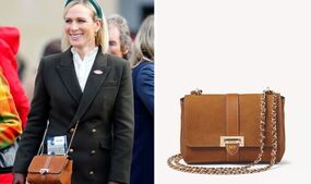 Zara Tindall Aspinal handbag 