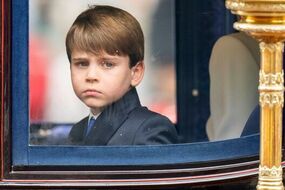 prince louis trooping the colour pictures