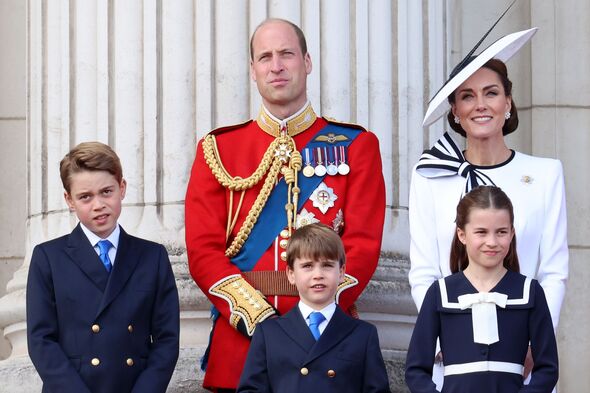 princess kate prince george louis charlotte balmoral