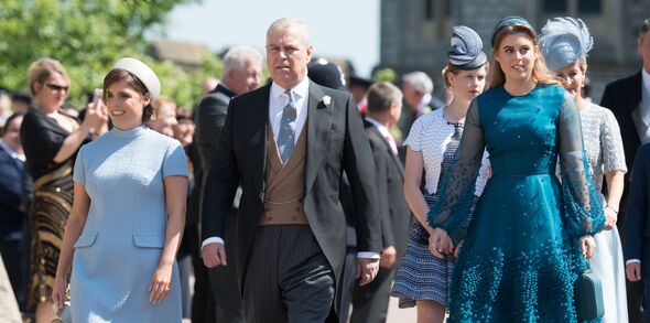 prince andrew move out royal lodge daughters