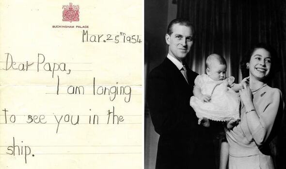 King Charles letter Prince Philip