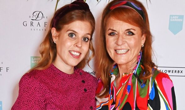 princess beatrice sarah ferguson lady garden foundation lunch