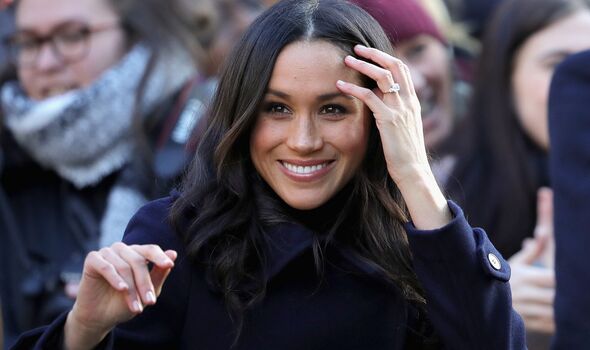 Meghan Markle smiling