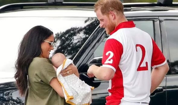 Prince Harry, Meghan Markle and Prince Archie