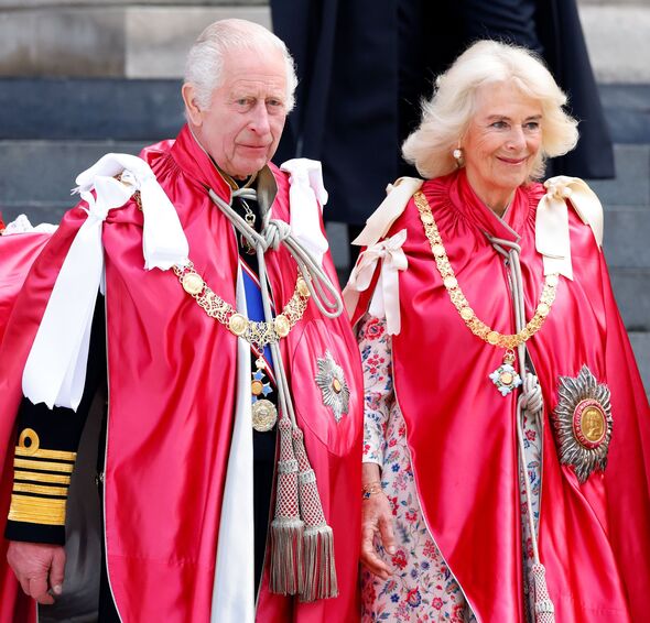 The King And The Queen Attend A Service Of Dedication For The Order Of The British Empire