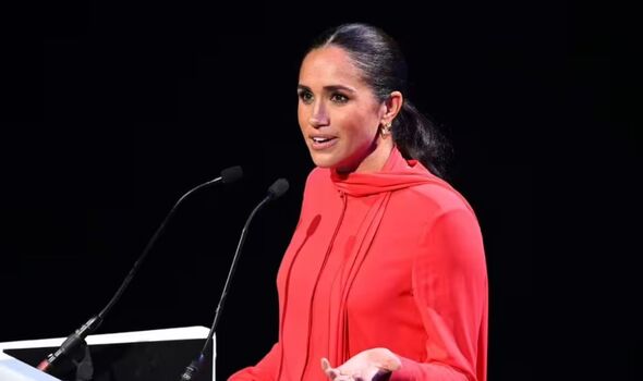 Meghan Markle gives speech