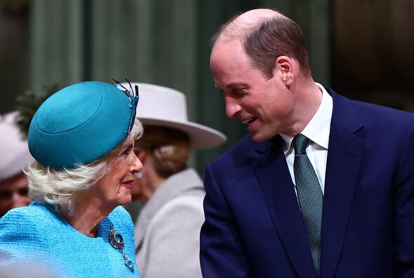 Queen Camilla and Prince William