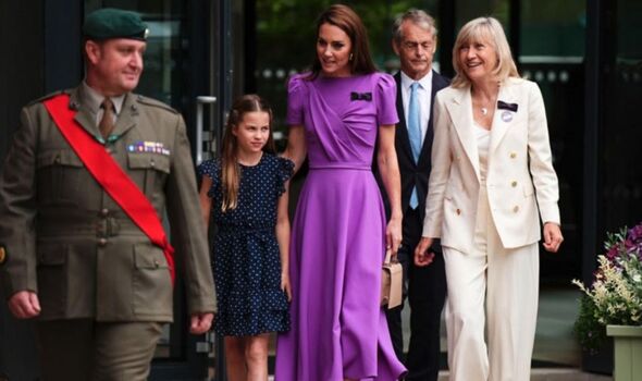 Kate arrives at Wimbledon