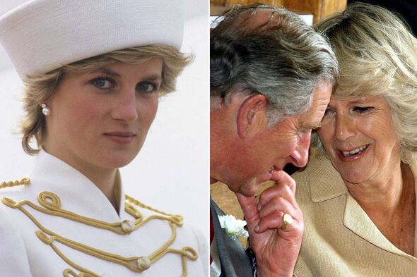 Diana, Charles and Camilla