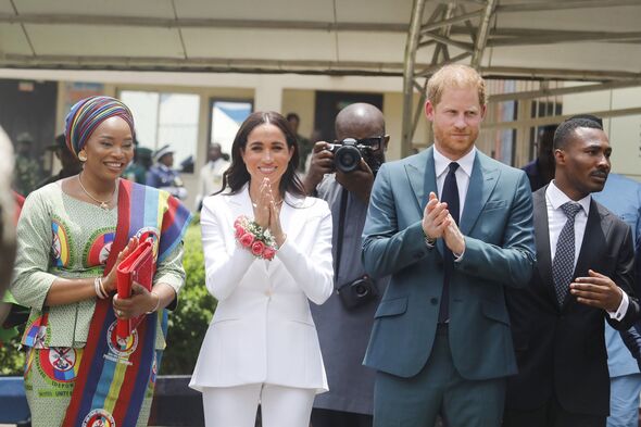 Harry and Meghan visiting Nigeria