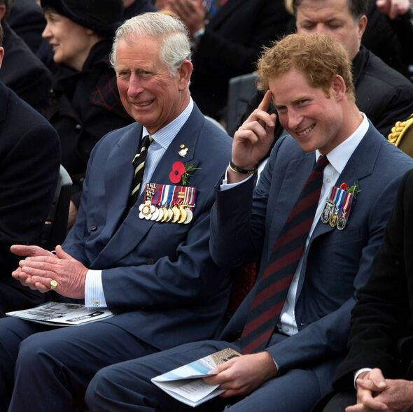 Prince Harry and King Charles