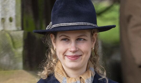 Lady Louise Windsor smiling