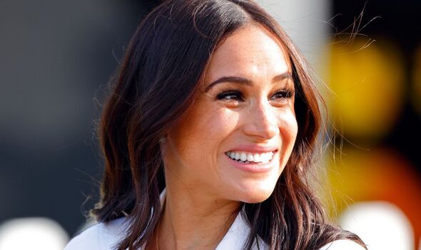 Meghan Markle smiling