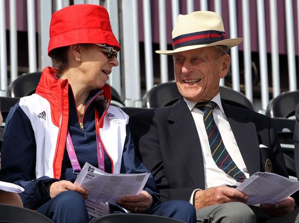 Princess Anne and Prince Philip