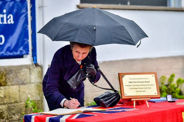 Princess Anne makes first Royal visit