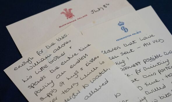 Treasured letters written by Princess Diana