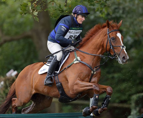 Queen and Princess Anne: Zara Tindall