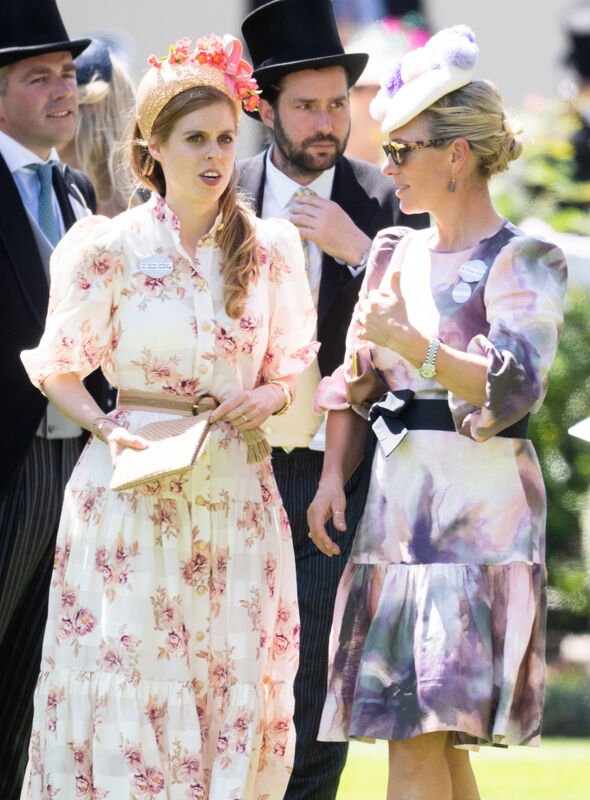 Zara Tindall and Princess Beatrice