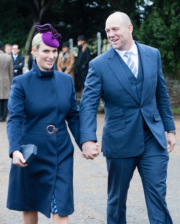 Zara Tindall and Queen