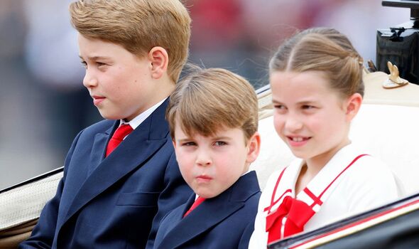 George, Charlotte and Louis