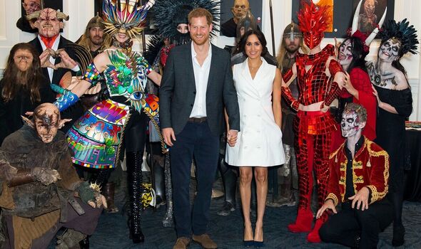 Prince Harry and Meghan Markle in New Zealand