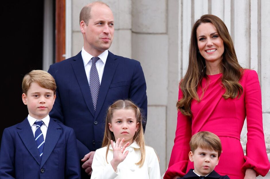 Royal Family on Buckingham Palace balcony