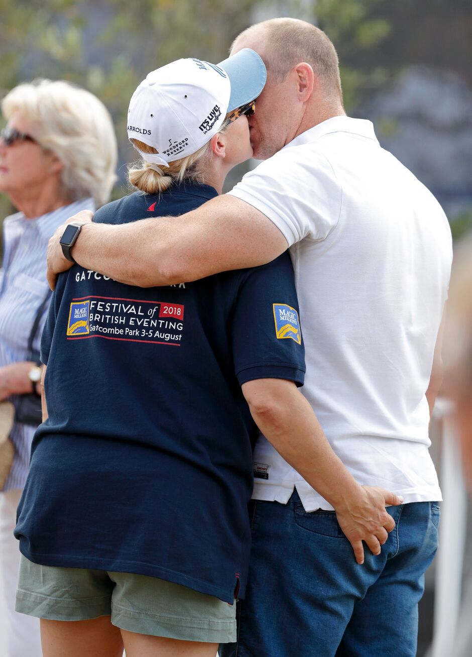 zara and mike At the Festival Of British Eventing At Gatcombe Park