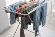 best way to dry clothes indoors airer hack