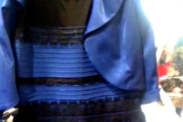 blue black white gold dress debate optical illusion 