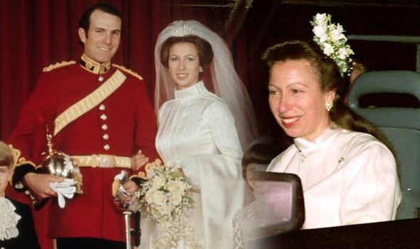 Princess Anne wedding dress