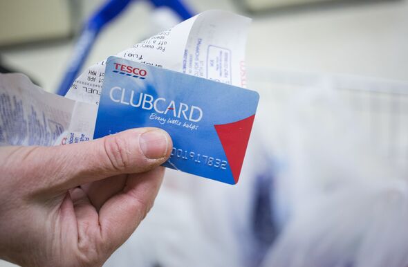 A Tesco clubcard