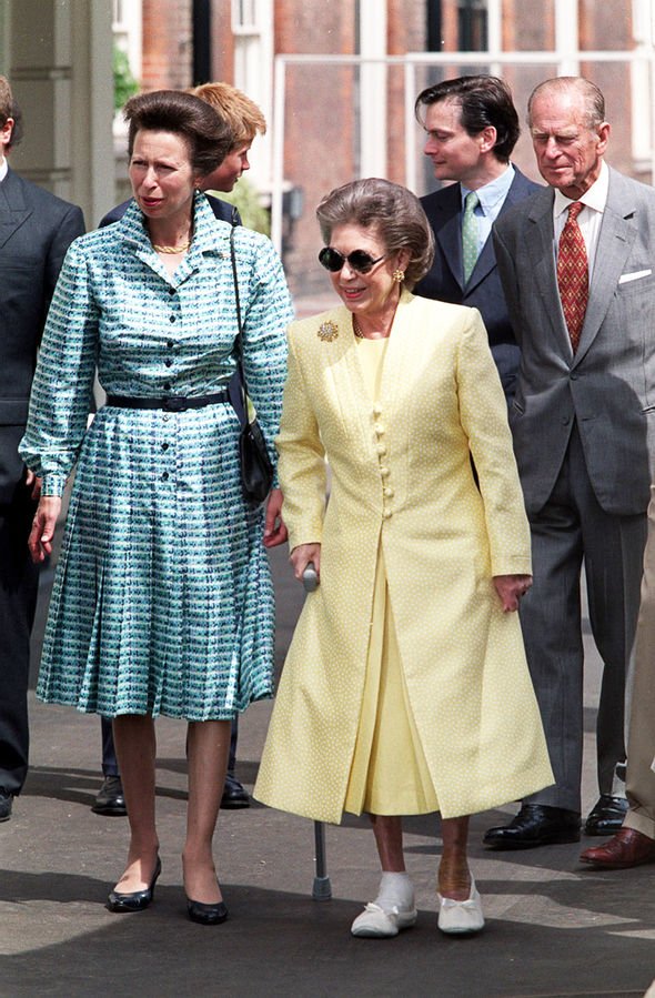 Princess Anne: Princess Margaret body language