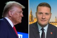 wes streeting squirms gmb donald trump kamala harris