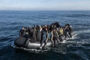 spy satellites track migrants small boats